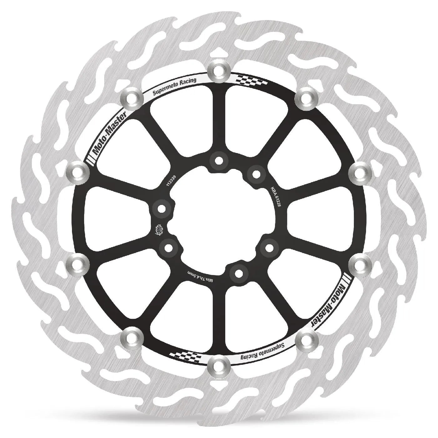 Moto-master Flame Series Floating Brake Rotor - Front