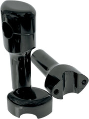 La Choppers 1" Handlebar Risers - Black