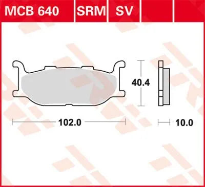 Trw All Round Sintered Metal Brake Pads - Front