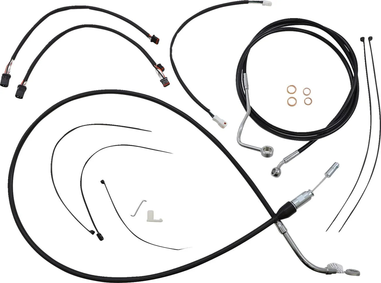 Magnum Shielding XR Handlebar Installation Kit for Ape Hangers