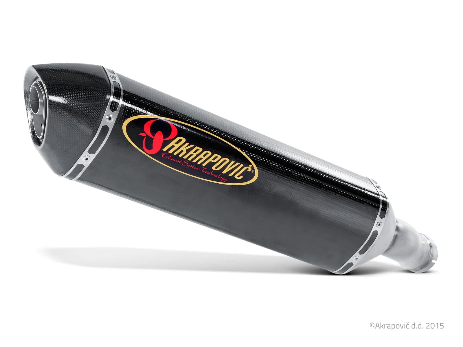 Akrapovic Slip-on Line Muffler For Street Bikes