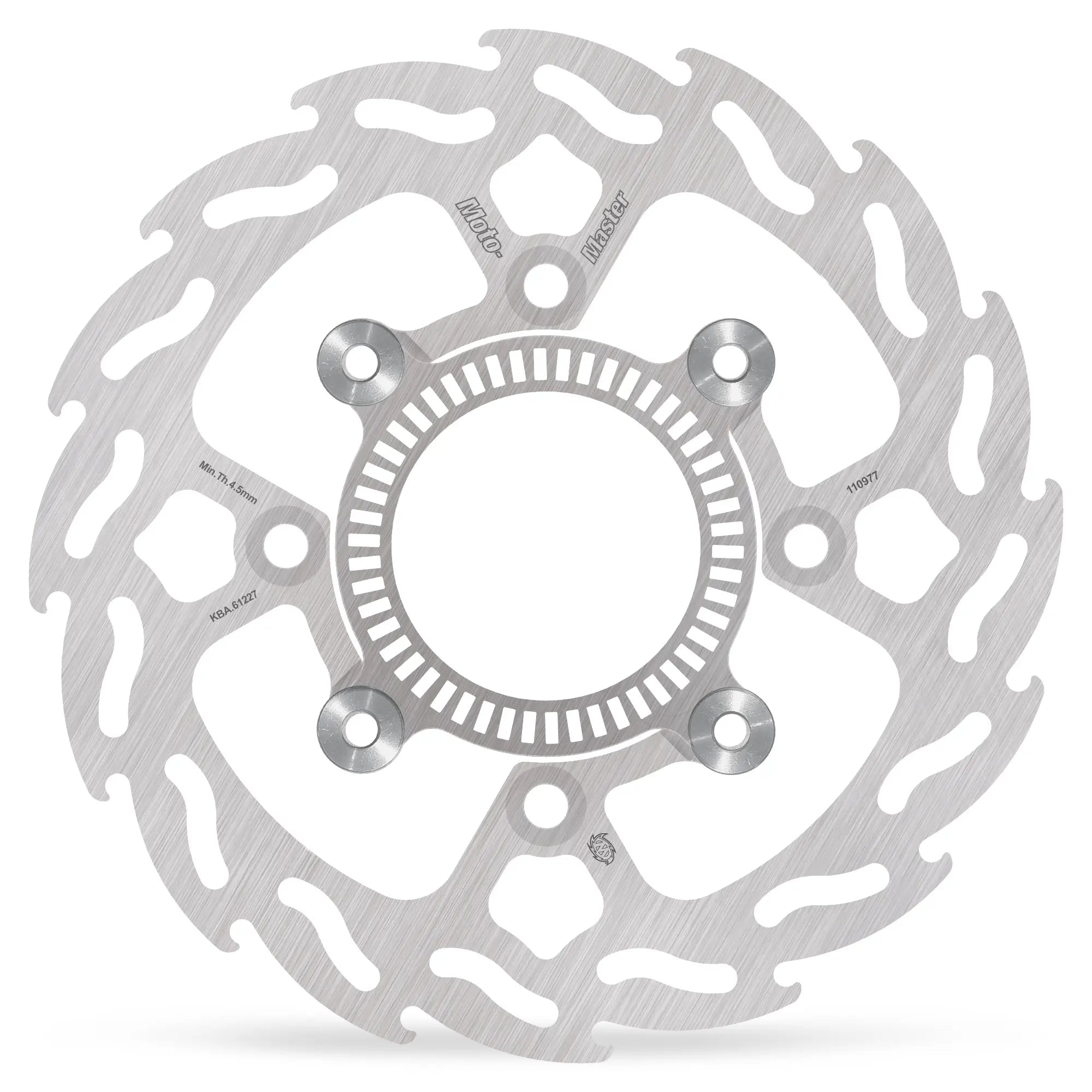 Moto-master Flame Fixed Brake Rotor For Harley-davidson - Rear