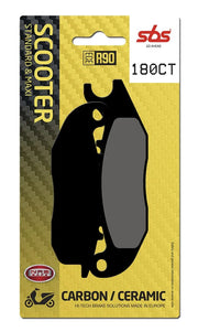 Sbs Ct Scooter Carbon Tech Organic Brake Pads Set - Front