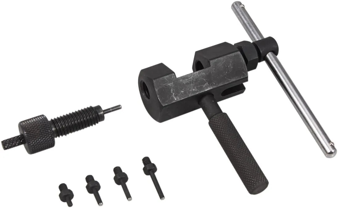 Bikeservice Cam Chain Breaker & Riveting Tool Kit