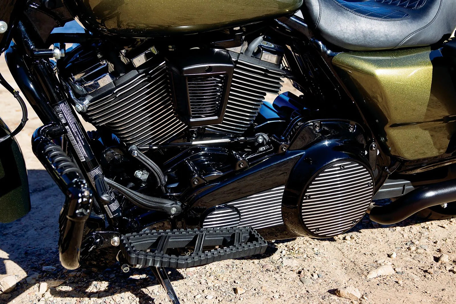 Kuryakyn Finned Primary Accent For Harley Davidson
