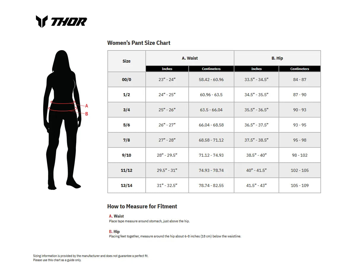 Thor Sportmode Merge Women's Pants Charcoal/Black