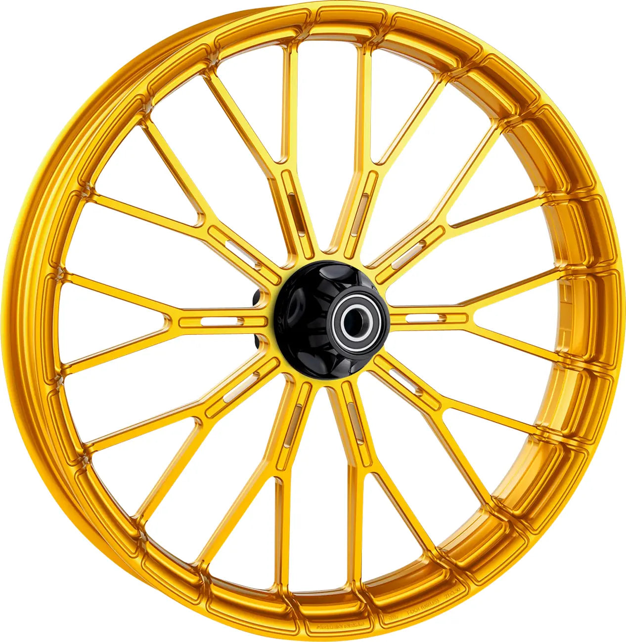 Arlen Ness Y-spoke Gold 19-inch Forged Rim