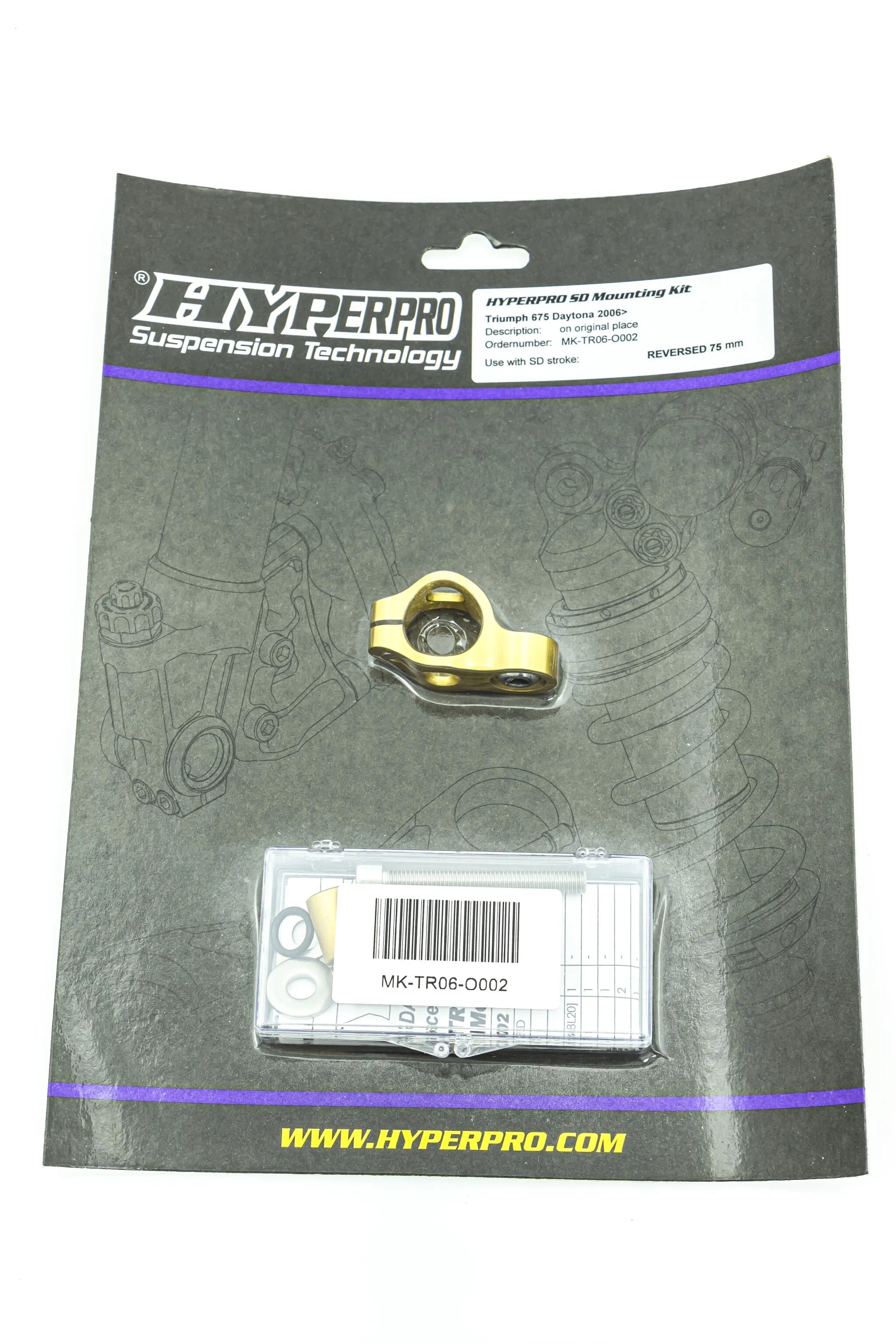 Hyperpro Steering Damper Mounting Kit