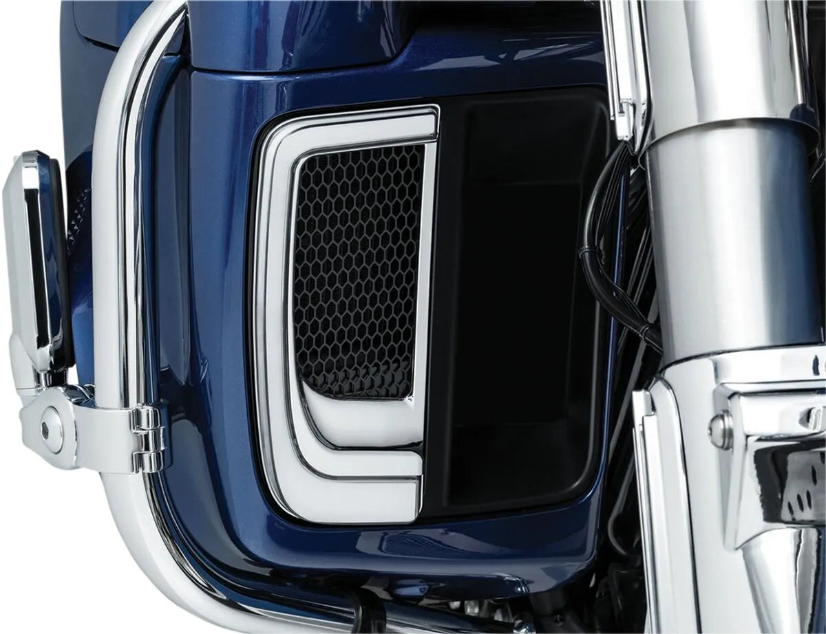 Kuryakyn Tracer Led Fairing Lower Grill Inserts
