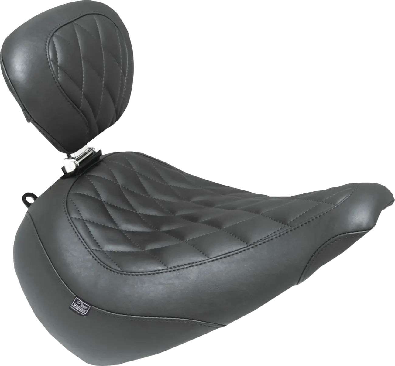 Mustang Wide Tripper Solo Seat - For Harley Davidson