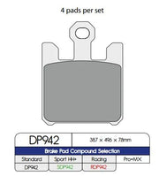 Dp Brakes Standard Sintered Metal Brake Pads - Front