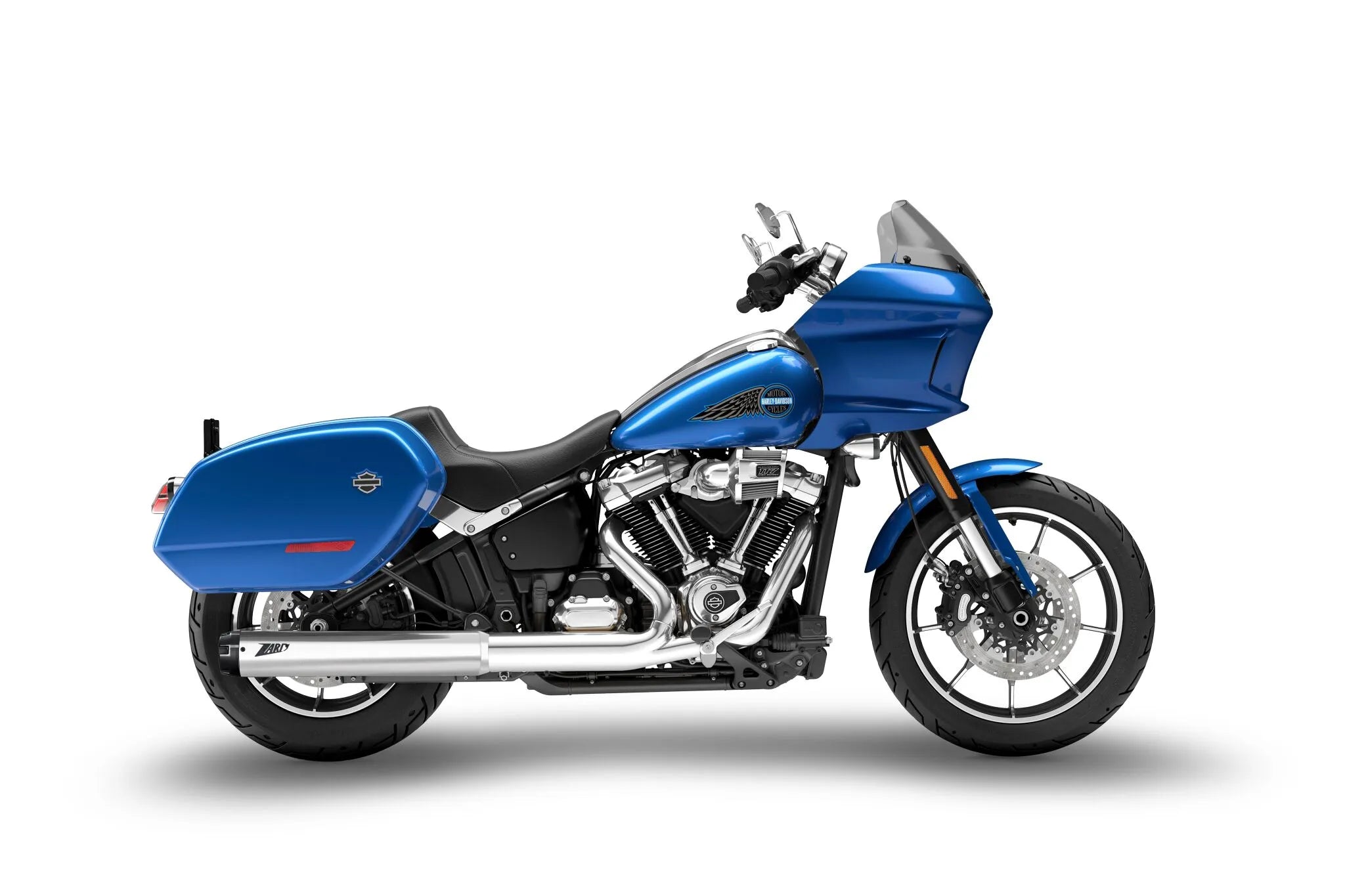 Zard 4.5" Slip-on Muffler For Hd-softail - ECE Street Legal Approved