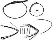 Burly Brand Complete Handlebar Cable/Line Kit for Ape Hangers