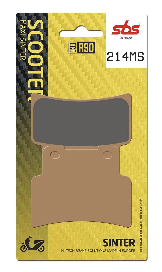 Sbs Ms Scooter Maxi Sintered Brake Pads - Front