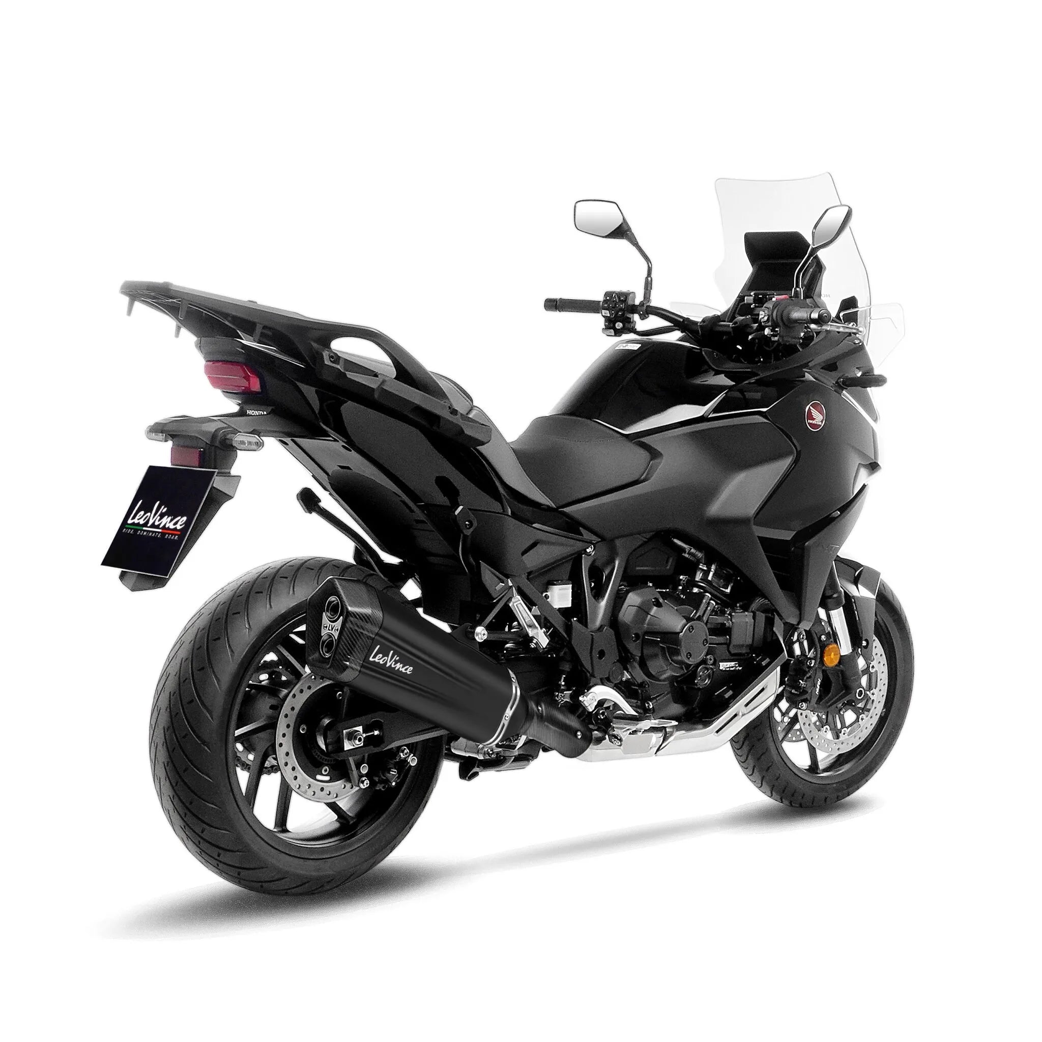 Leovince Lv-12 Black Edition Slip-on Muffler - ECE Street Legal Approved