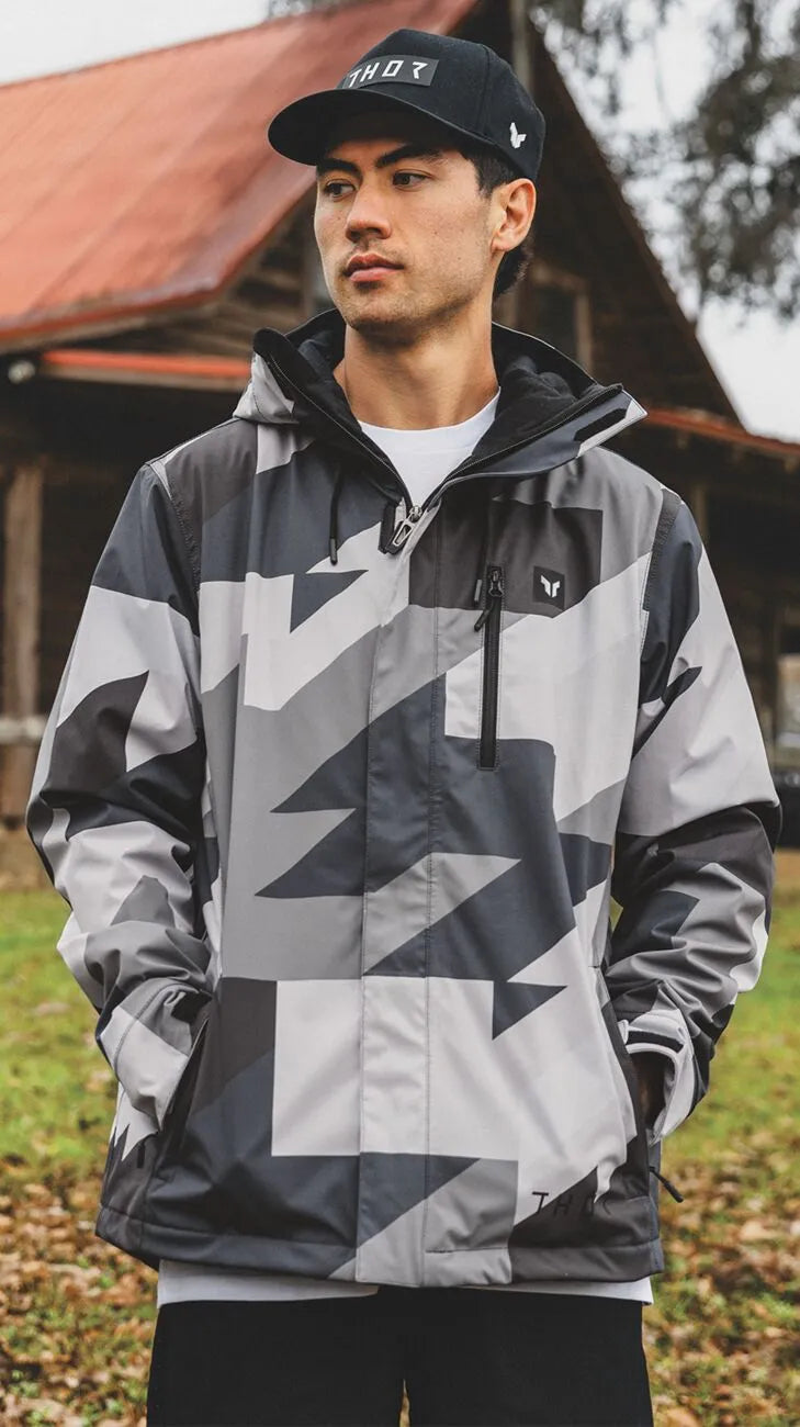 Thor Brave Tour Jacket - Dark Gray/Light Gray/Camo Black