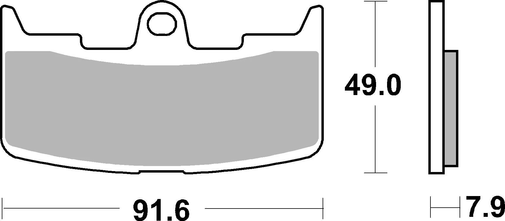 Sbs Hs Street Excel Sintered Front Brake Pads - Front & Rear