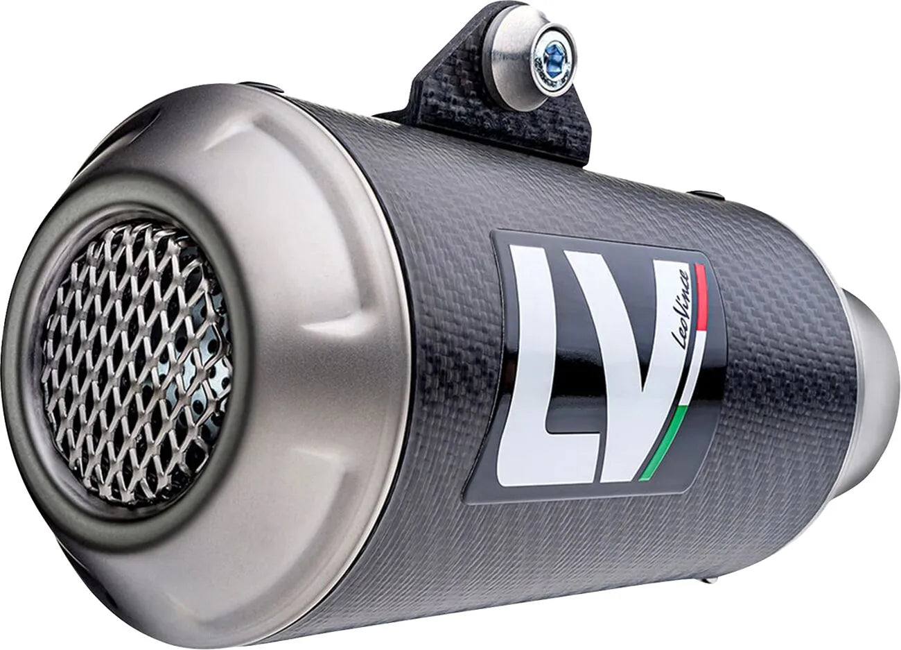 Leovince Lv-10 Exhaust System Carbon Fiber Muffler