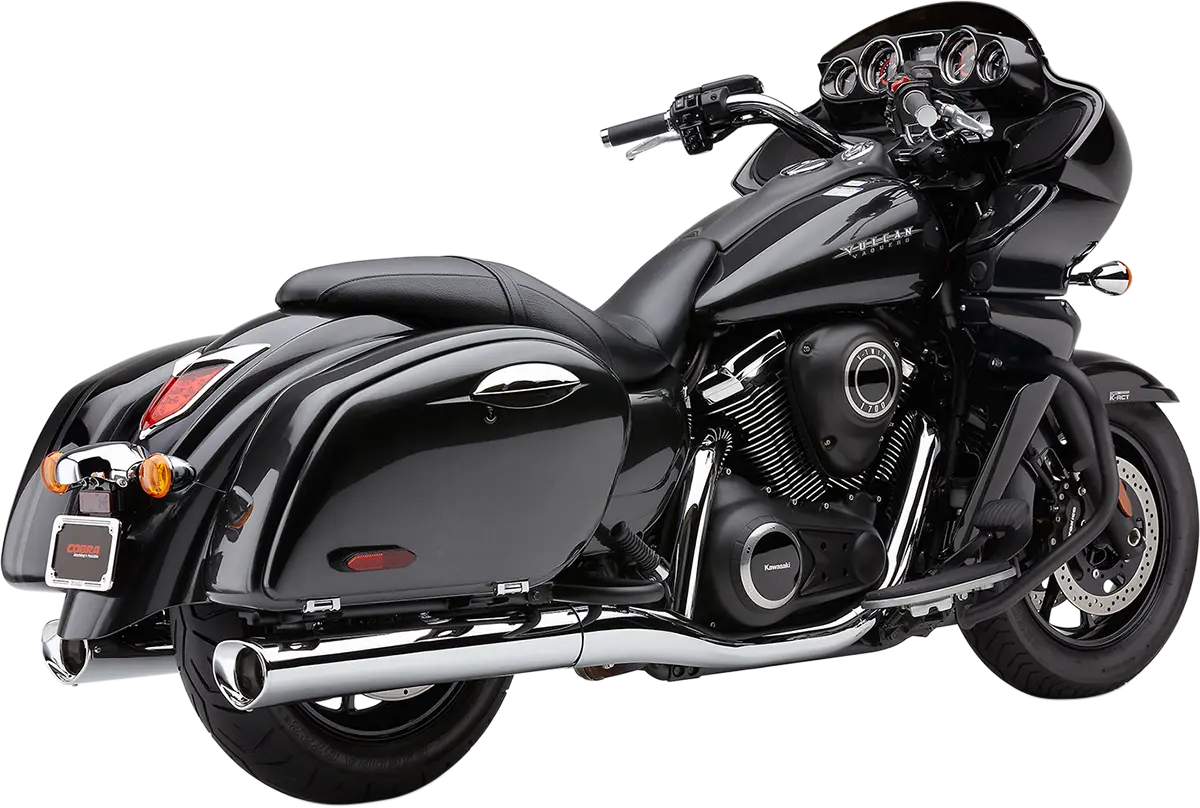 Cobra Tri-flo Slip-on Mufflers For Touring Models
