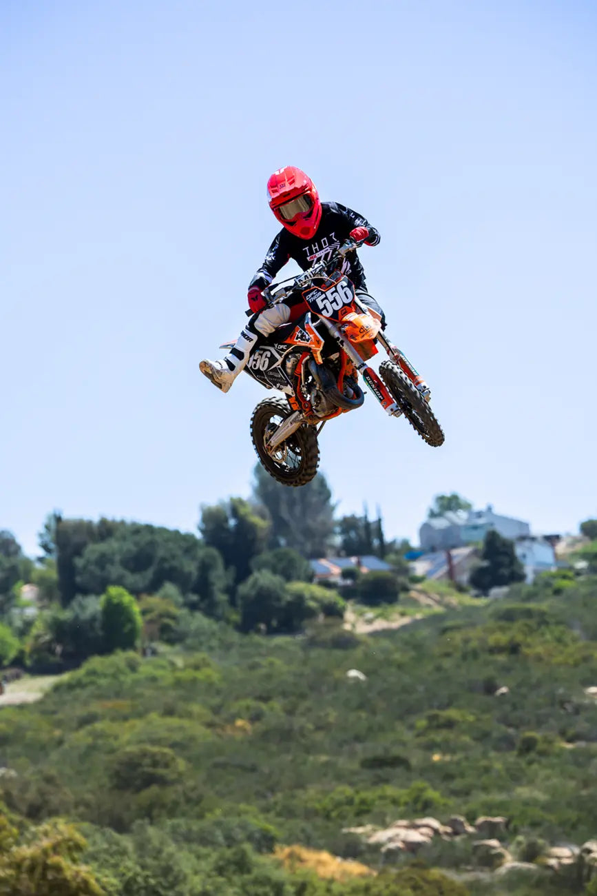 Thor Launchmode Futura Jersey - Black/Red/White