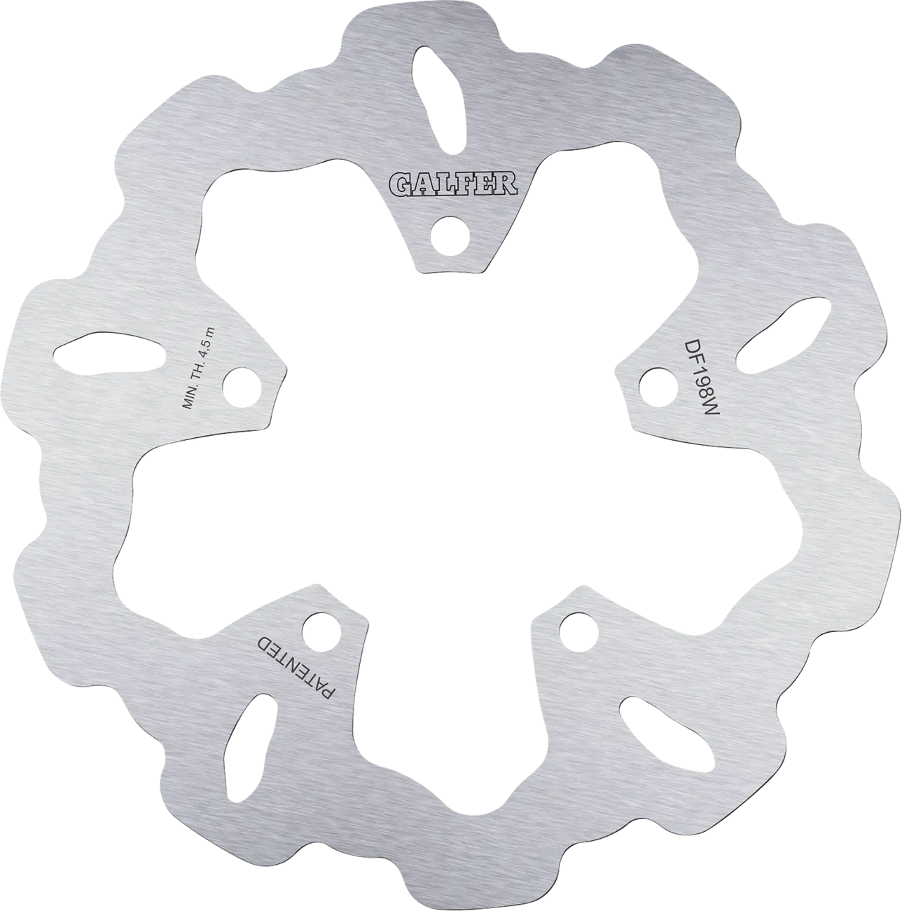 Galfer Brake Rotor For Motorcycle - 250mm Stainless Steel