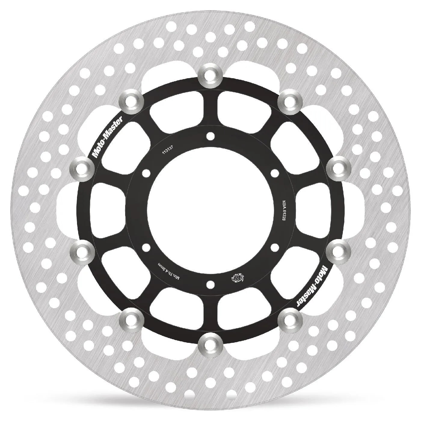Moto-master Halo Series Floating Brake Rotor - 296mm - Front