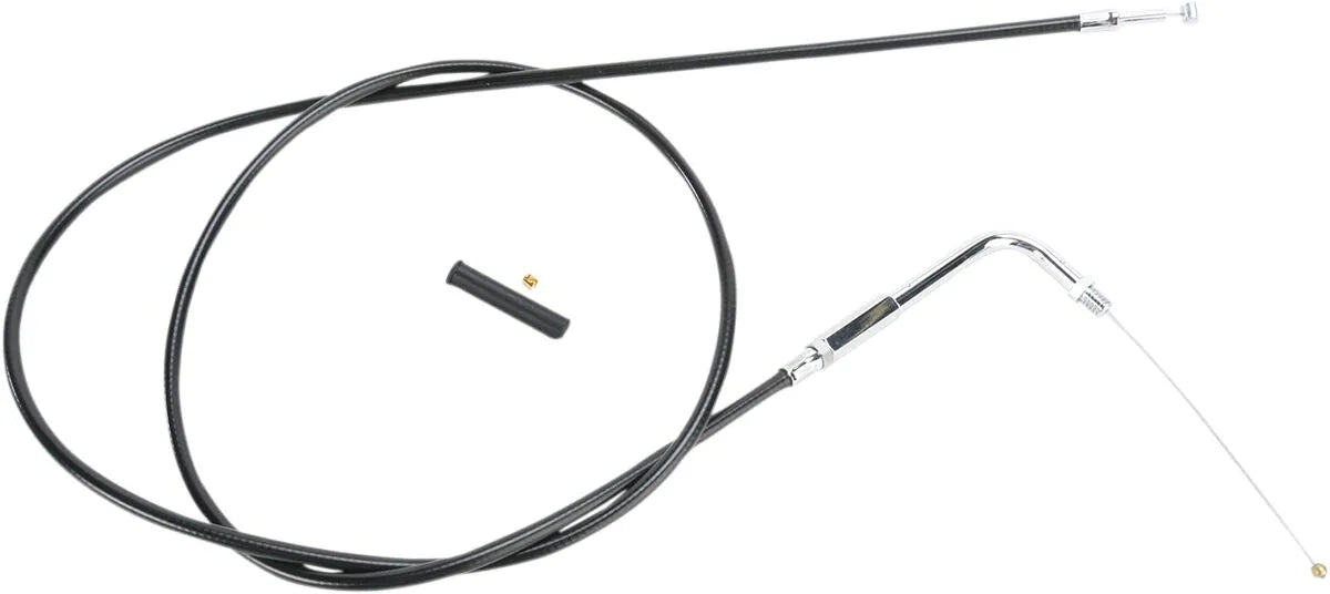Drag Specialties Black Vinyl Throttle Cable