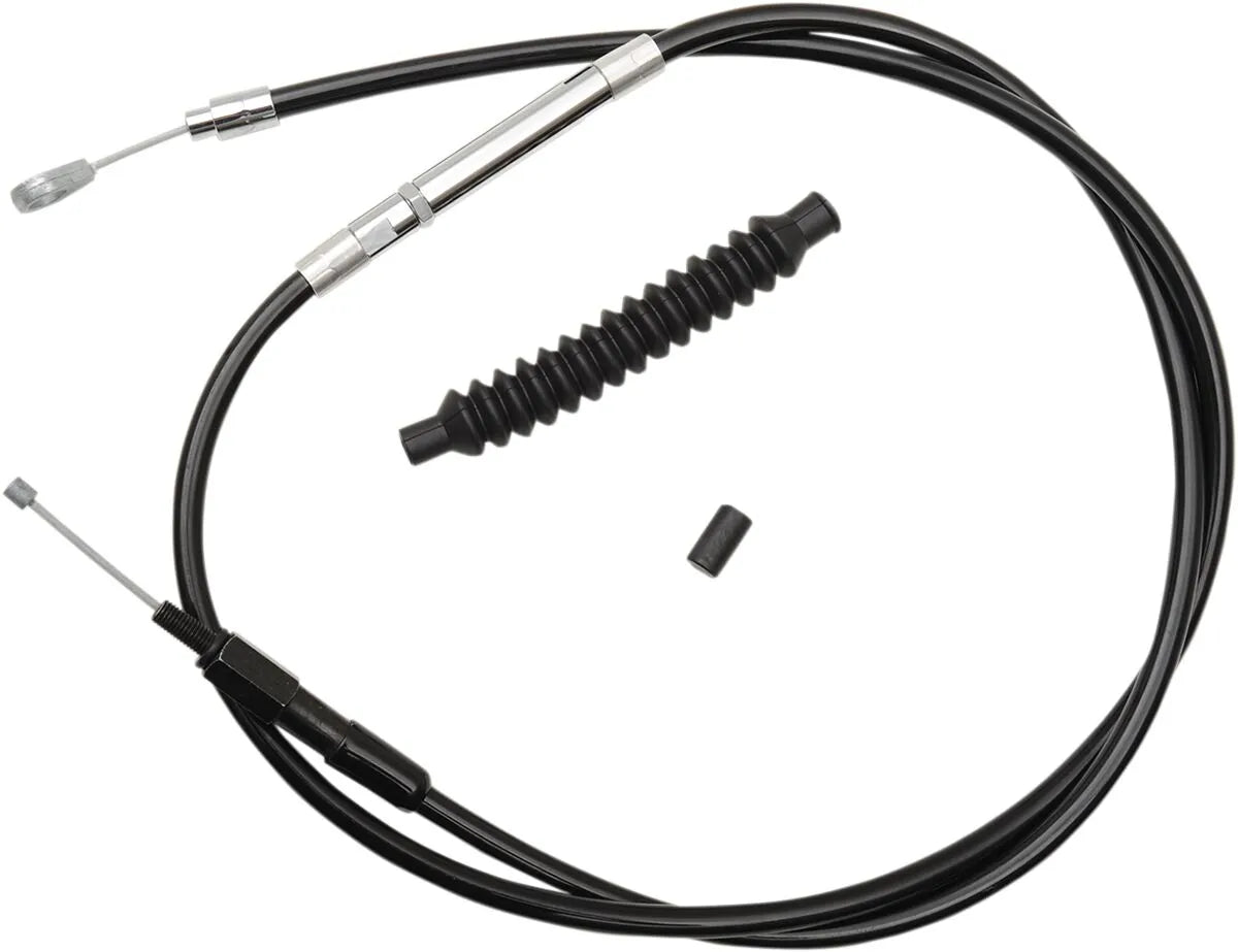La Choppers Black Vinyl Clutch Cable for 12"-14" Ape Hangers