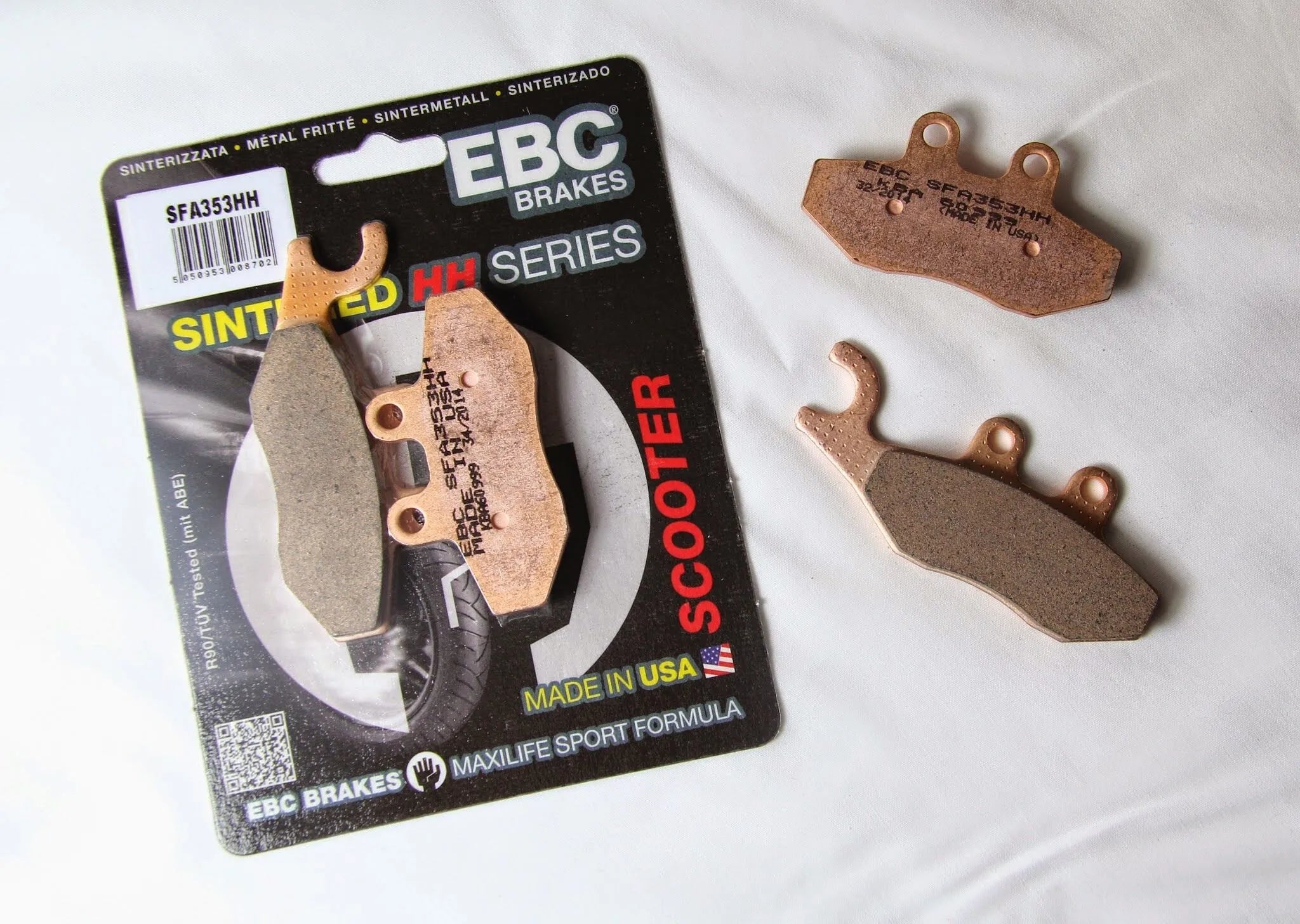 Ebc Sfa-hh Sintered Scooter Brake Pads - Rear
