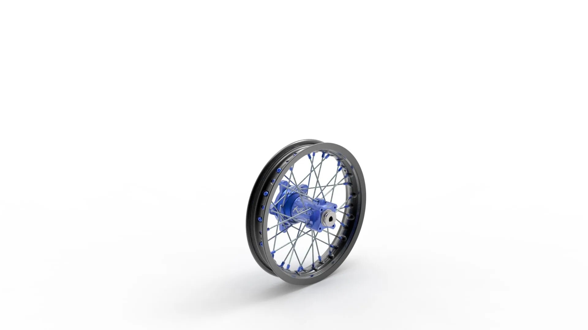 Kite Elite Mx-en Wheel 16" - Silver Spokes