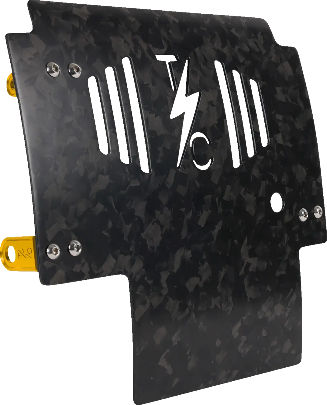 THRASHIN SUPPLY CO. Forged Carbon Fiber Skid Plate