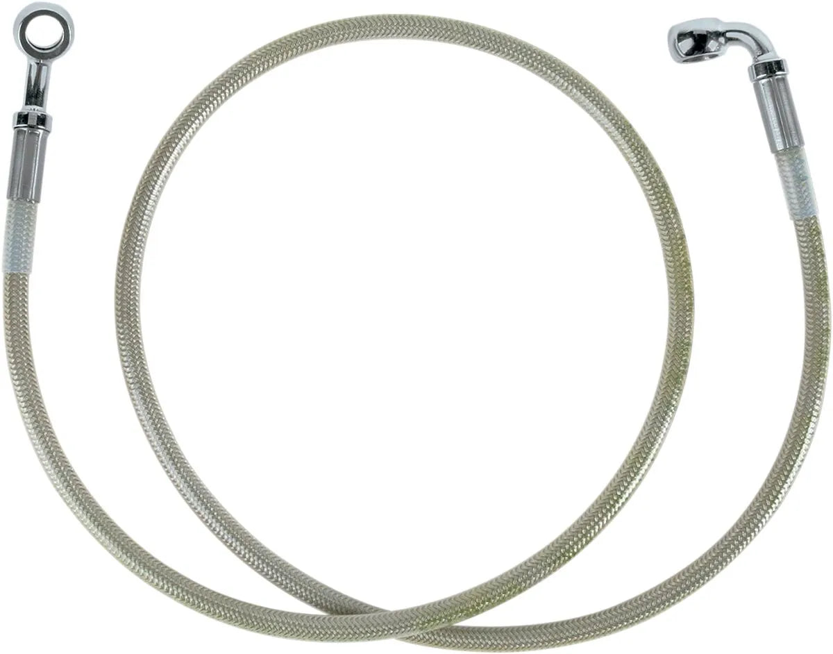 Drag Specialties Stainless Steel Brake Line Kit Front Upper