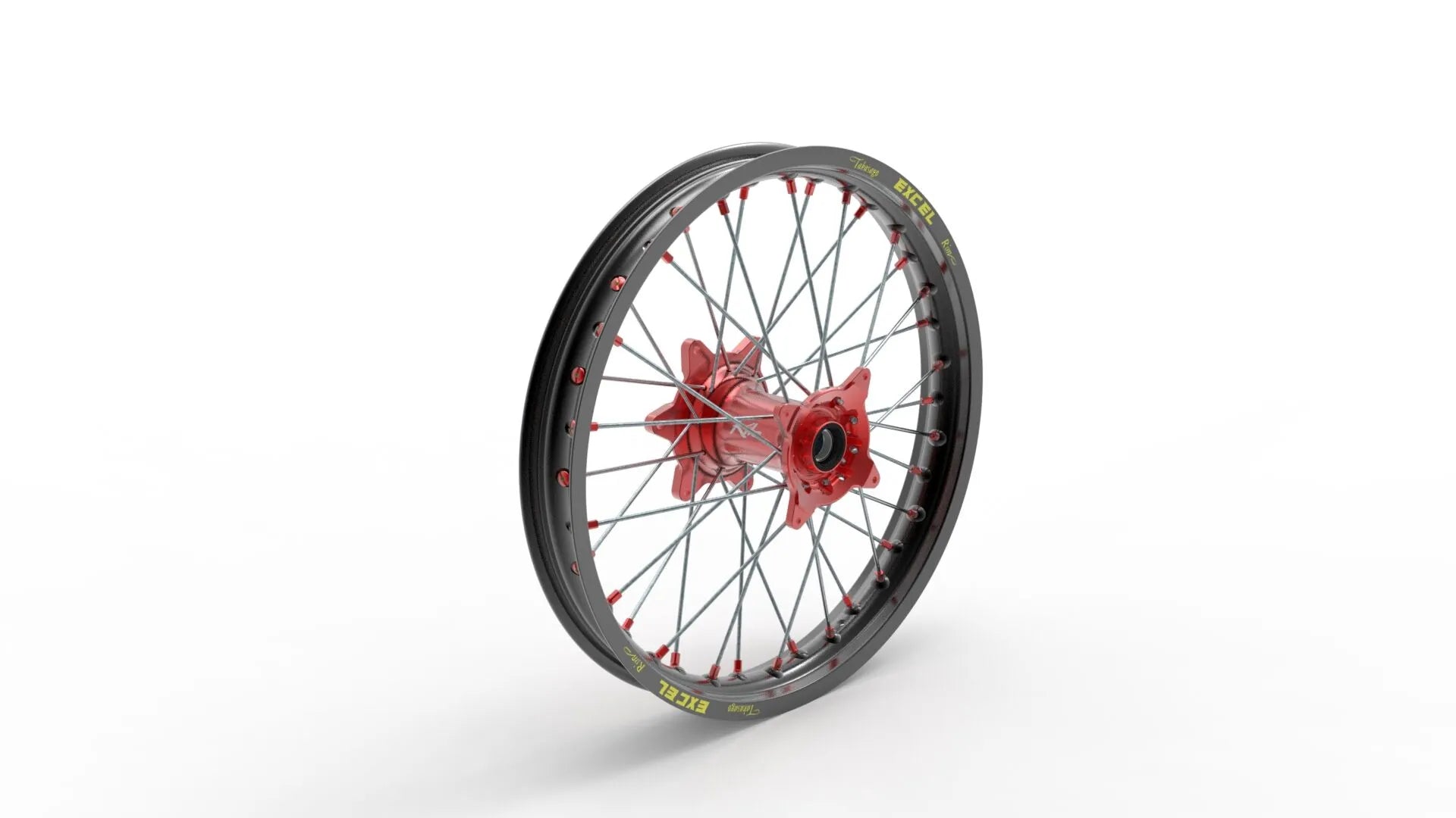 Kite Elite Mx-en Wheel 19" Rear - Silver Spokes