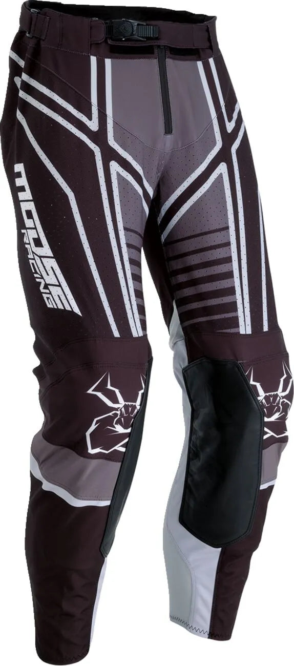 Moose Offroad Agroid Pants For Men - Black/Gray/White