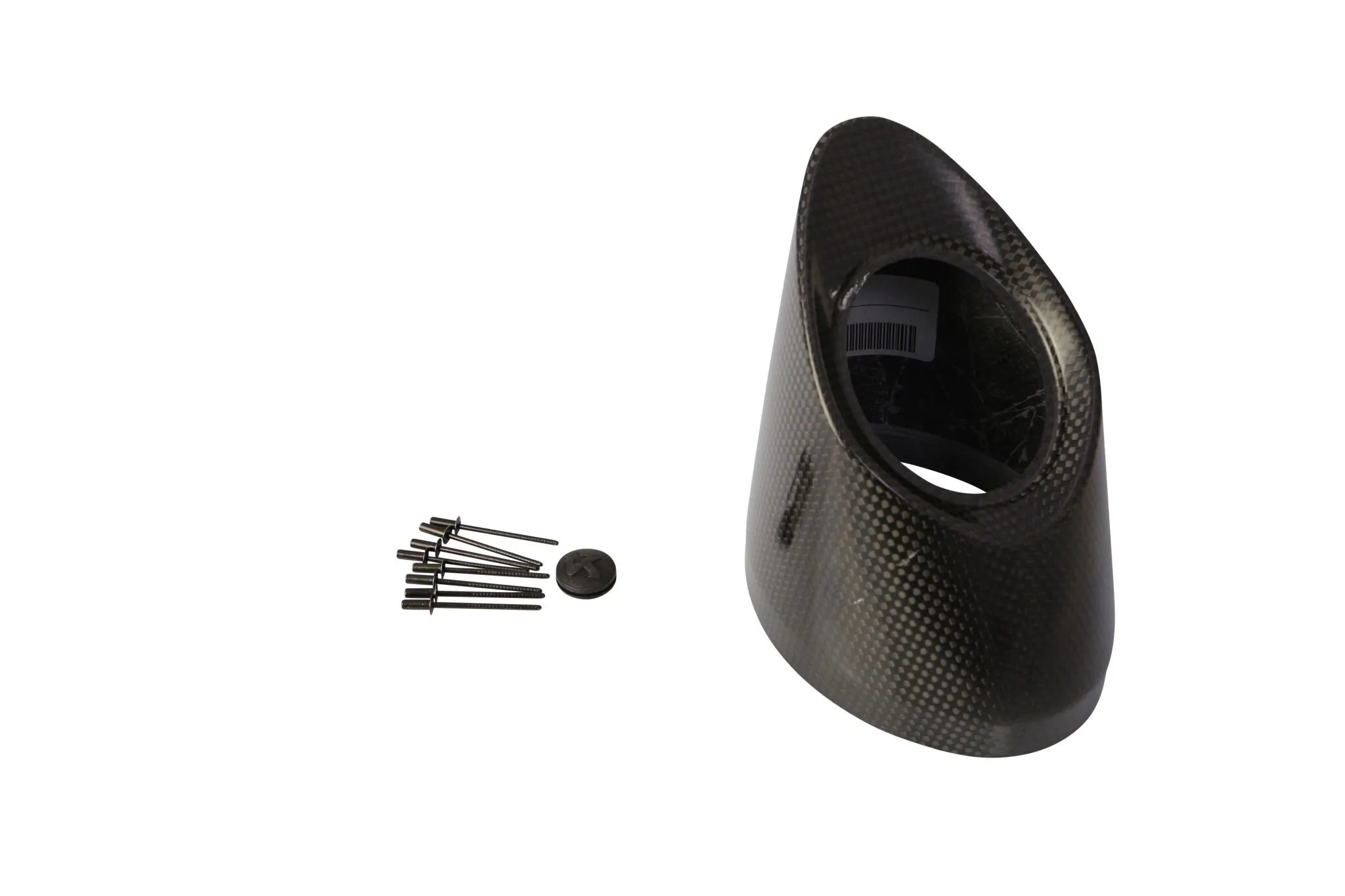Akrapovic Muffler End Cap - Carbon Fiber Replacement