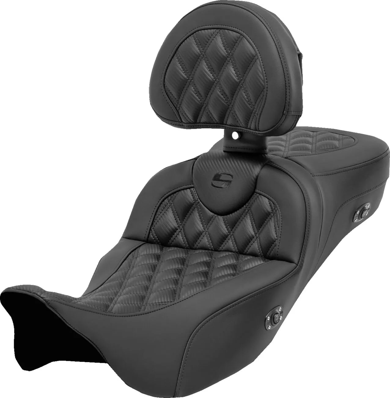 Saddlemen Roadsofa Seat - For Harley Davidson