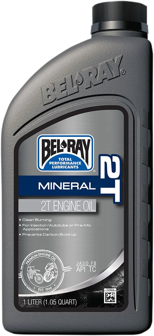 Bel-ray Mineral 2t Engine Oil For 2-stroke Engines 1 liter