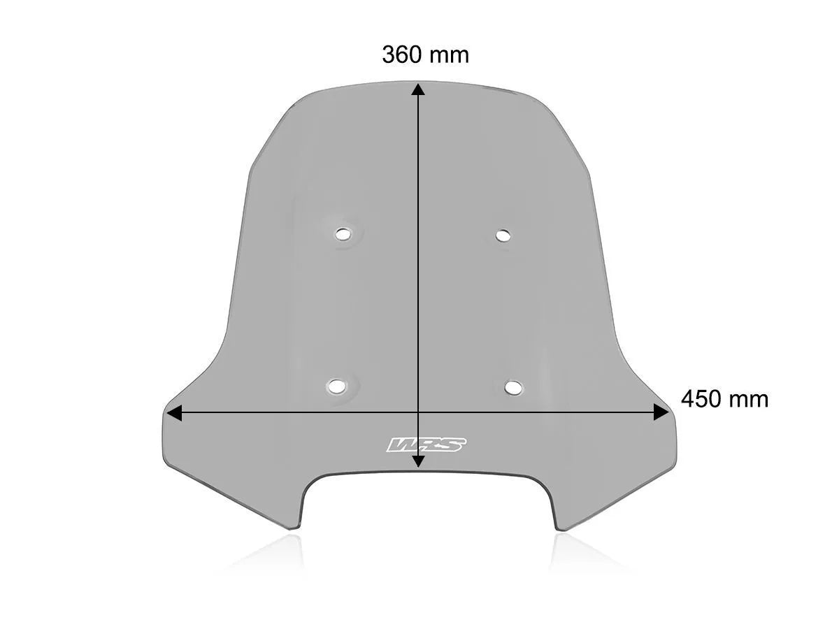 Wrs Touring Windscreen For Cf Moto