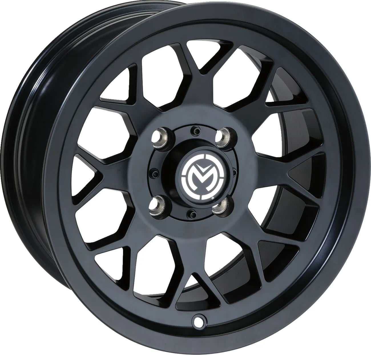 Moose Offroad 12" Atv Wheel - Matte Black