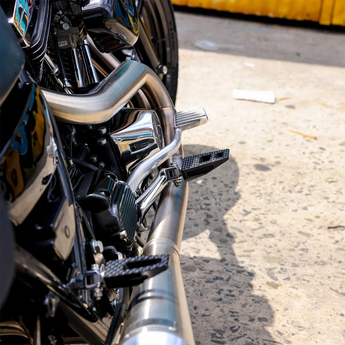 Thrashin Supply P-54 Foot Pegs - Black Anodized