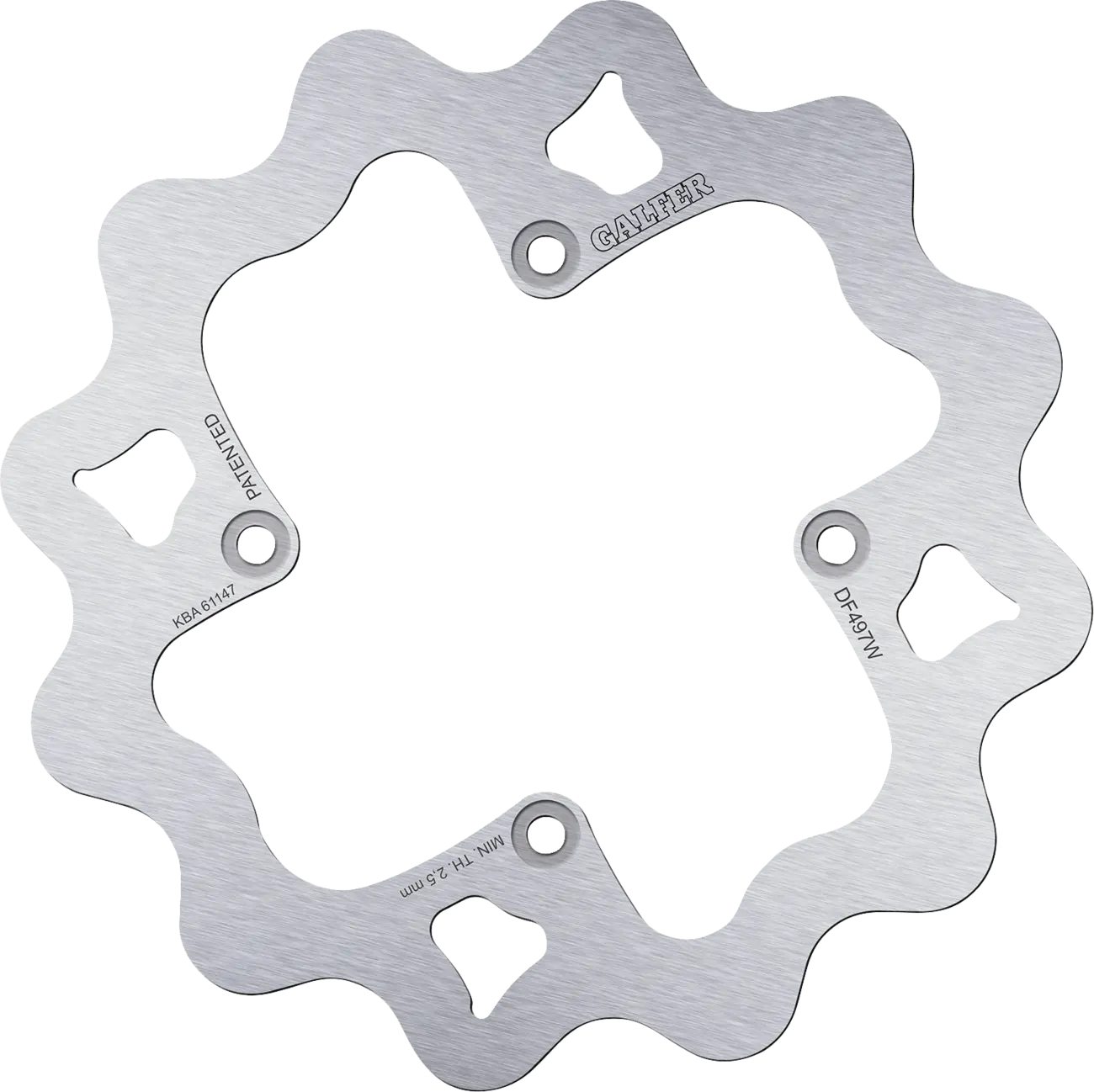 Galfer Standard Brake Rotor For Motorcycle - Rear