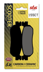 Sbs Ct Scooter Carbon Tech Organic Brake Pads - Rear