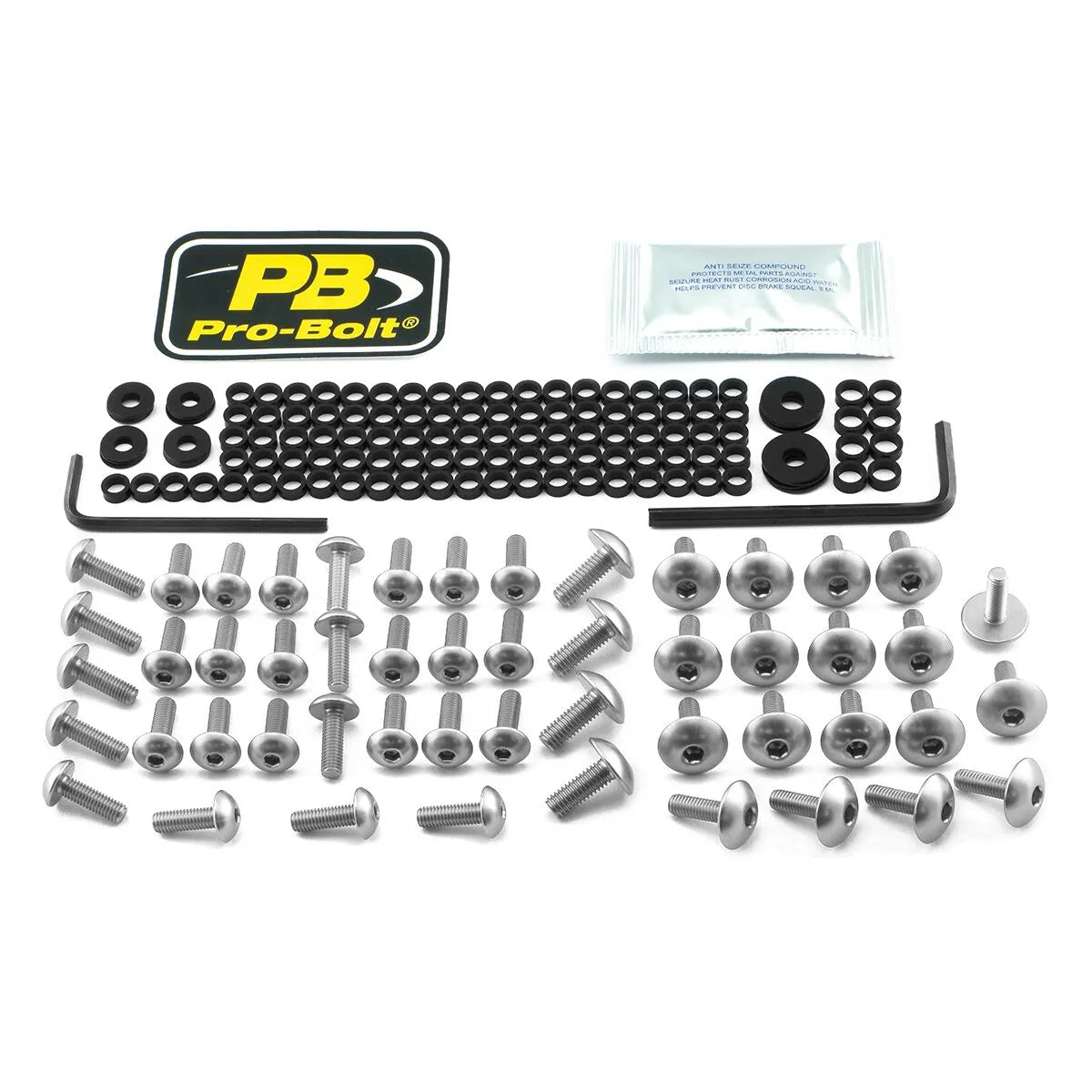 Pro Bolt Aluminium Fairing Bolt Kit For Ducati