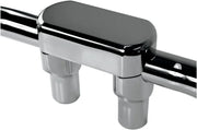 Drag Specialties Handlebar Riser Kit - Chrome, 1.5" Clamp