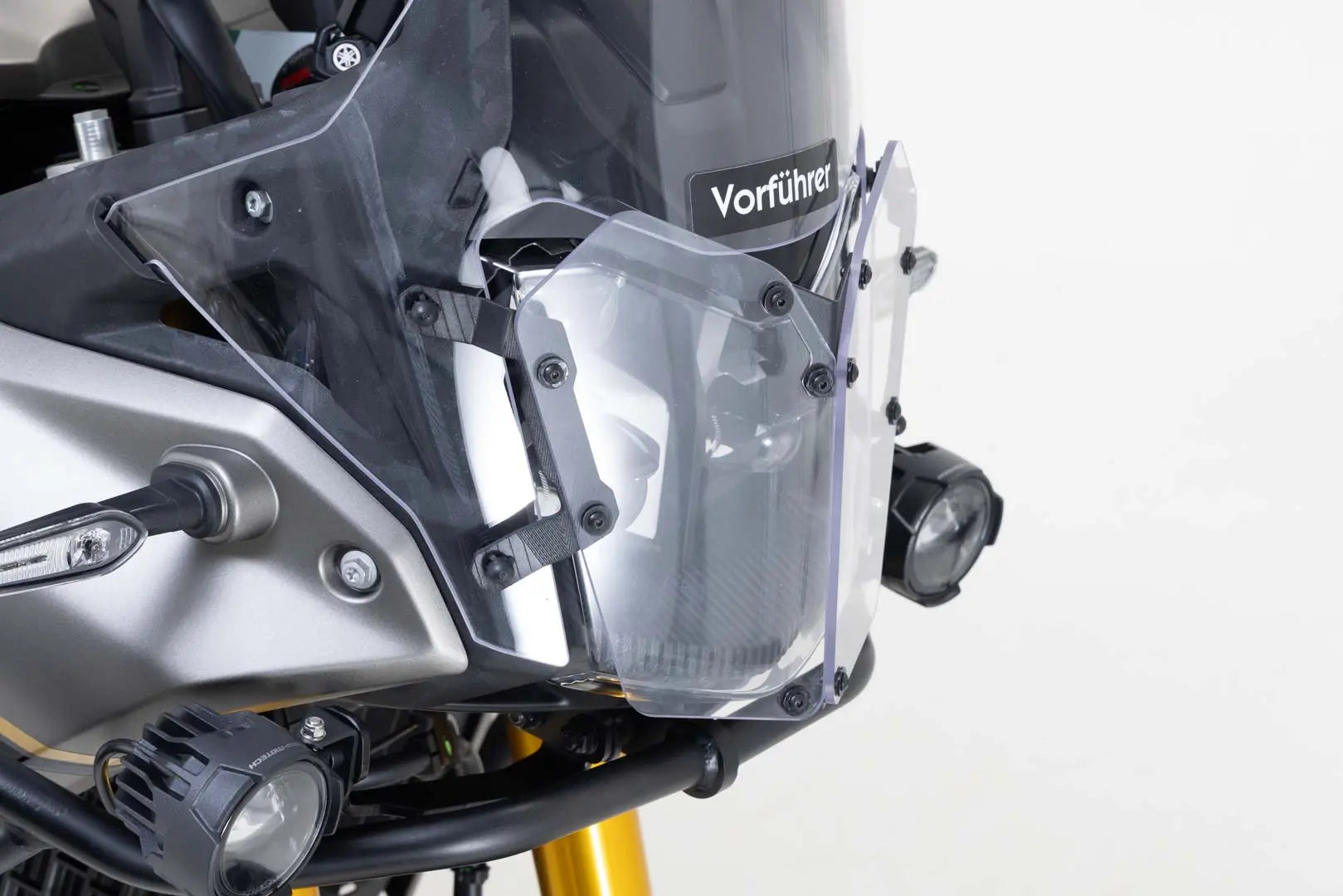 Sw-motech Headlight Guard - Steel & Makrolon