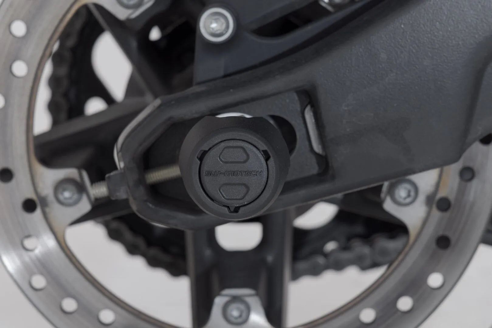 Sw-motech Rear Axle Slider Set For Motorcycle Swing Arms
