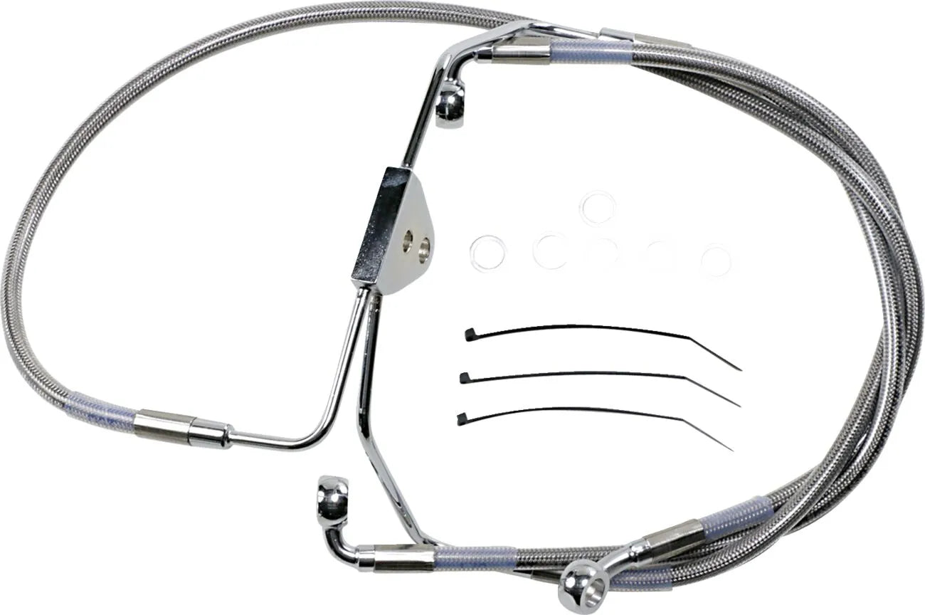 Drag Specialties Extended Brake Line Kit - No Abs