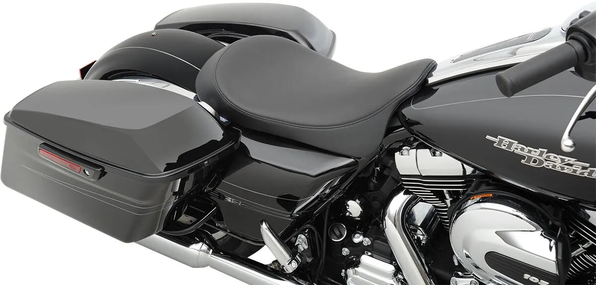Drag Specialties Ez-on Solo Seat - For Harley Davidson