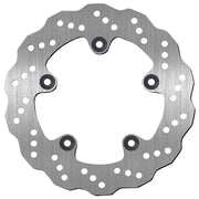 Sbs Standard Contour Brake Rotor - High-carbon Stainless Steel - Rear
