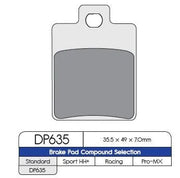 Dp Brakes Standard Sintered Metal Brake Pads - Front & Rear